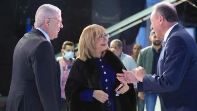 لميس الحديدي وأحمد شوبير ومحمود الخطيب