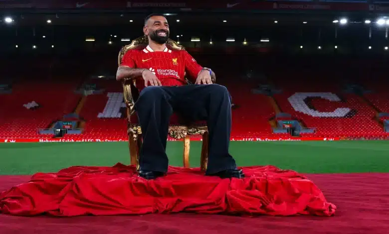 محمد صلاح نجم ليفربول الإنجليزي