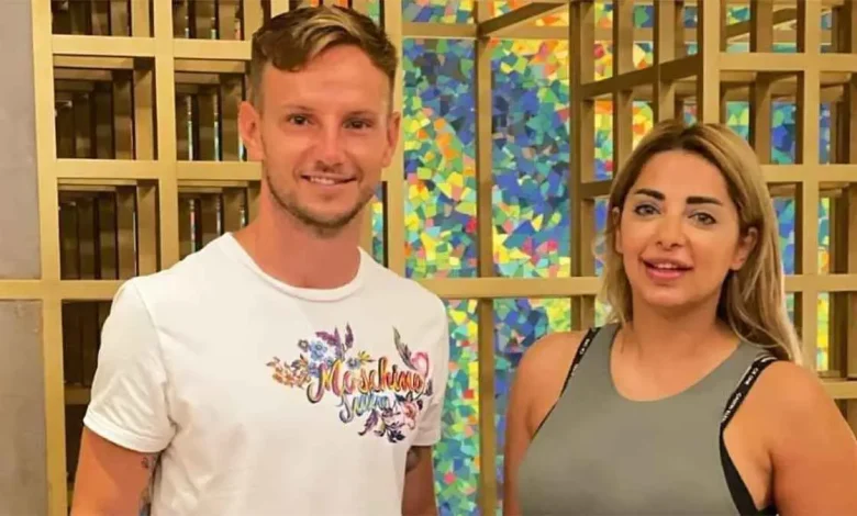 مي حلمي مع إيفان راكيتيتش