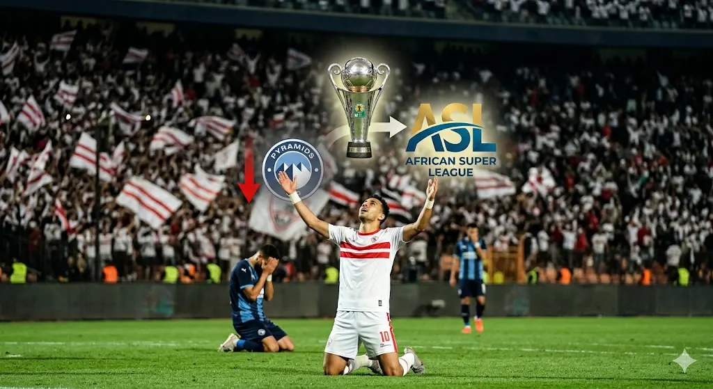 بعد التاهل لنهائي الكنفدرالية.. استبعاد بيراميدز رسميًا ومشاركة الزمالك في دوري السوبر الأفريقي!
