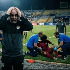 حسام حسن في حالة ذهول إصابة مدوية تضرب نجم المنتخب وتُبعده عن حلم المونديال!”