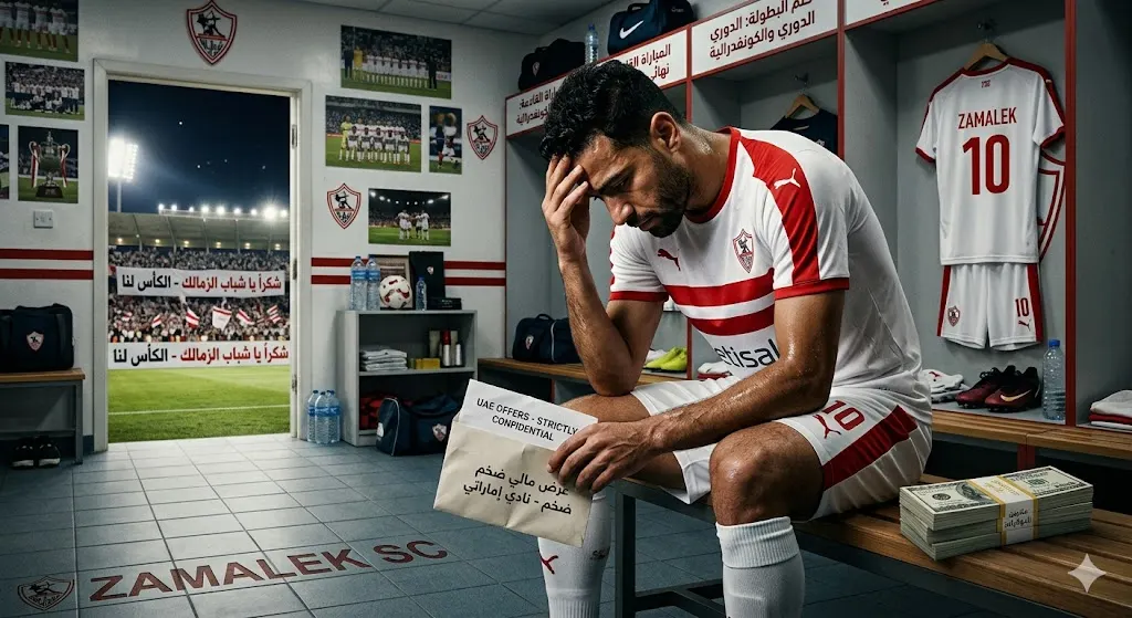 عاجل | العرض الذي لا يُرفض وصل! ملايين الإمارات “تُغري” نجم الزمالك وتضع الإدارة في مأزق قبل معارك الحسم!